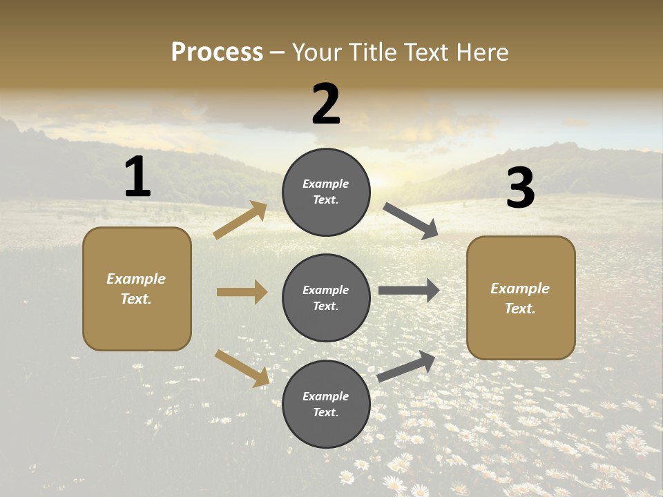 Spring Landscape Sky PowerPoint Template