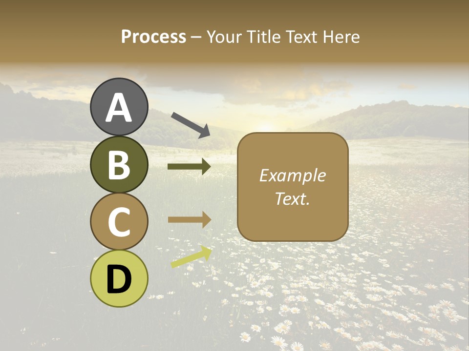Spring Landscape Sky PowerPoint Template