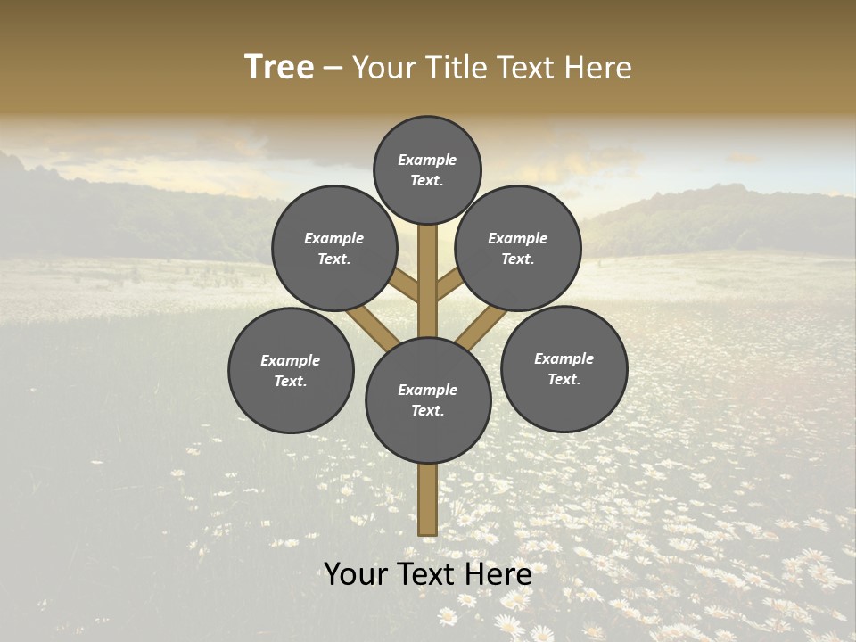 Spring Landscape Sky PowerPoint Template