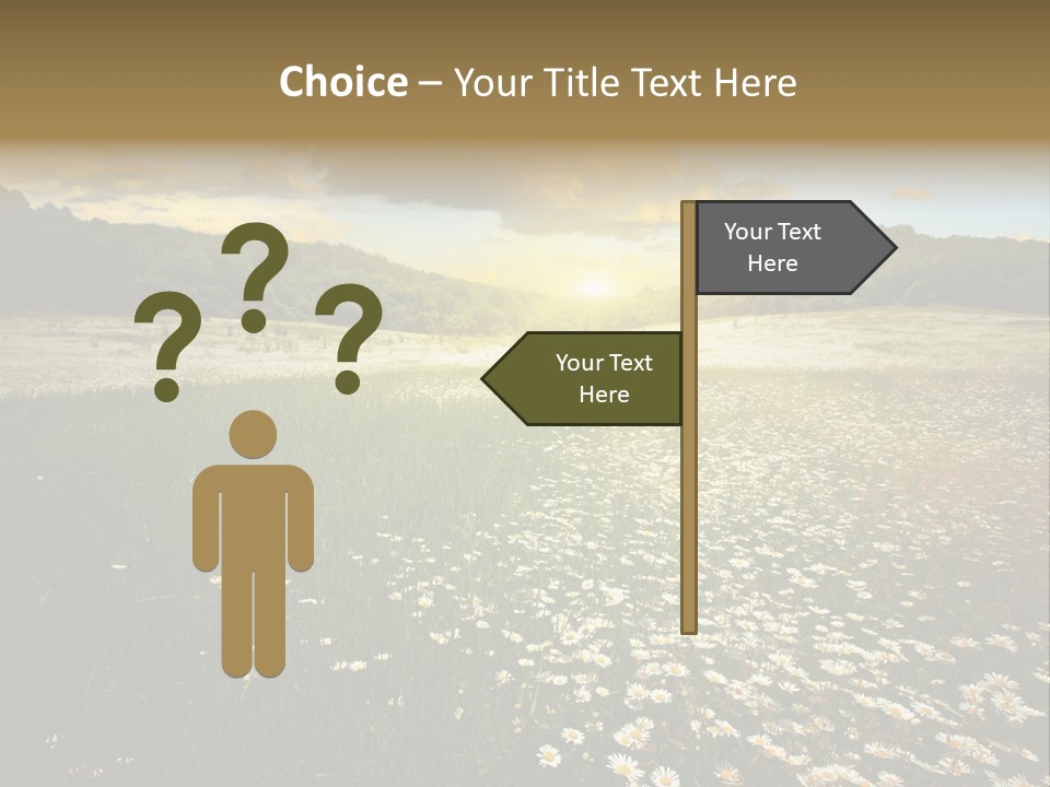 Spring Landscape Sky PowerPoint Template