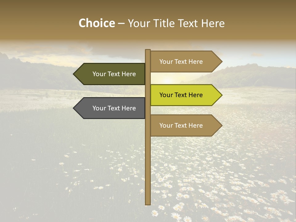 Spring Landscape Sky PowerPoint Template