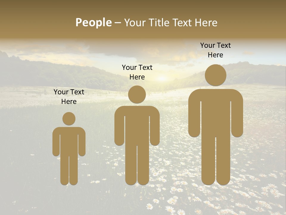 Spring Landscape Sky PowerPoint Template