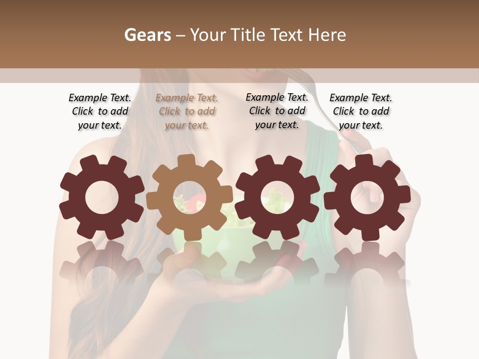 Teamwork Trategy Li Ten PowerPoint Template