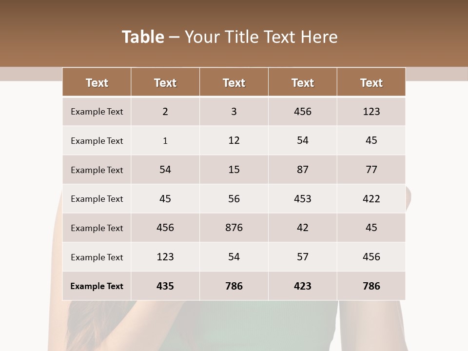Teamwork Trategy Li Ten PowerPoint Template