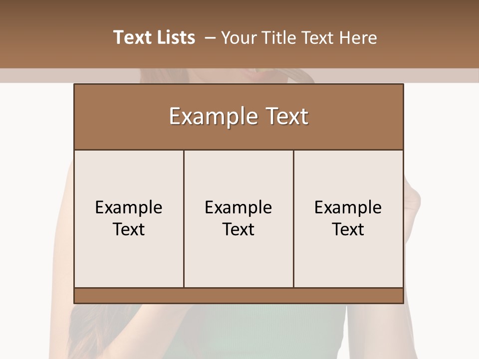 Teamwork Trategy Li Ten PowerPoint Template