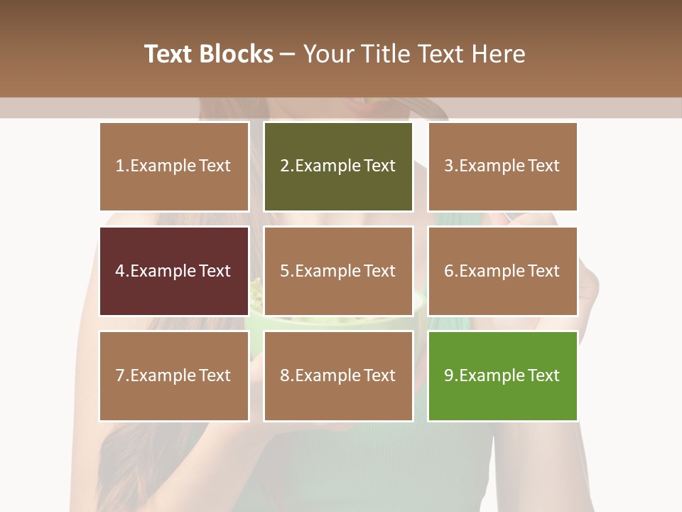 Teamwork Trategy Li Ten PowerPoint Template