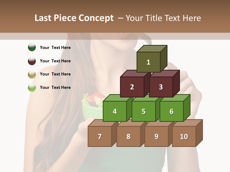 Teamwork Trategy Li Ten PowerPoint Template