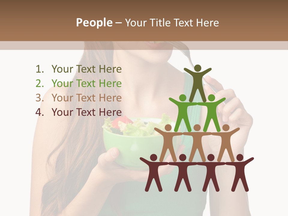 Teamwork Trategy Li Ten PowerPoint Template