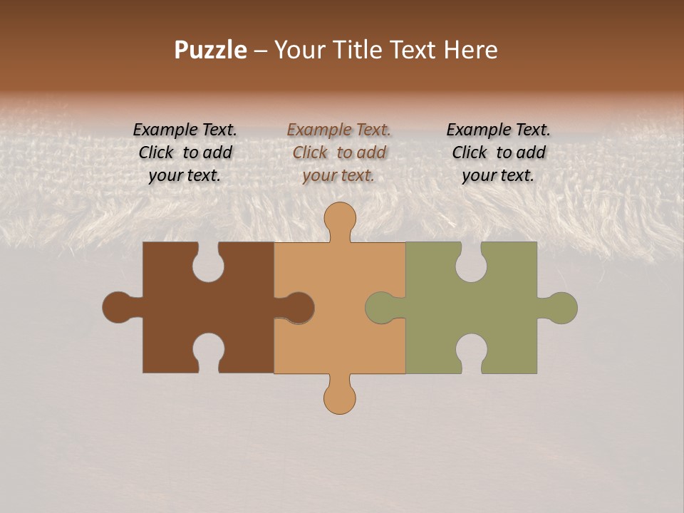 Old Pattern Frame PowerPoint Template