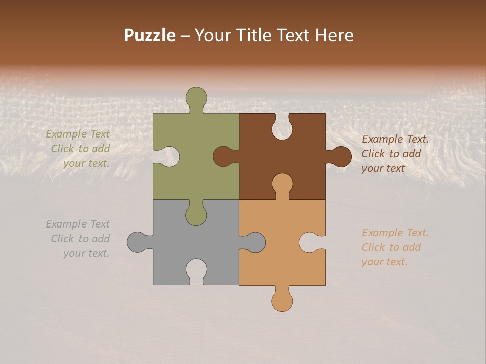 Old Pattern Frame PowerPoint Template