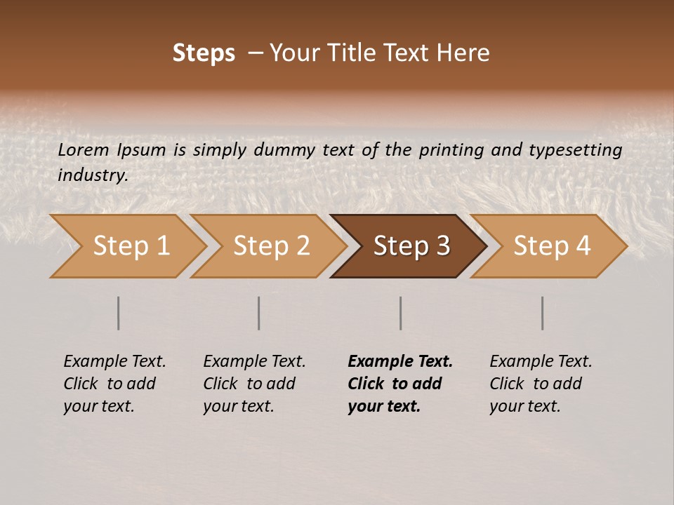 Old Pattern Frame PowerPoint Template
