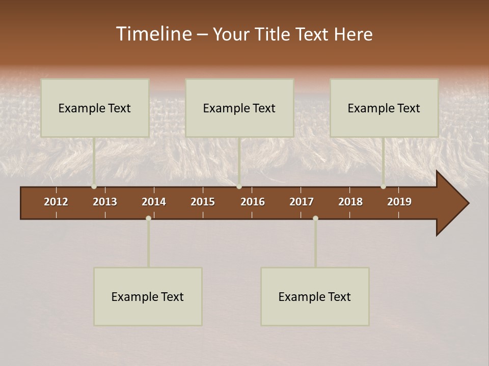 Old Pattern Frame PowerPoint Template