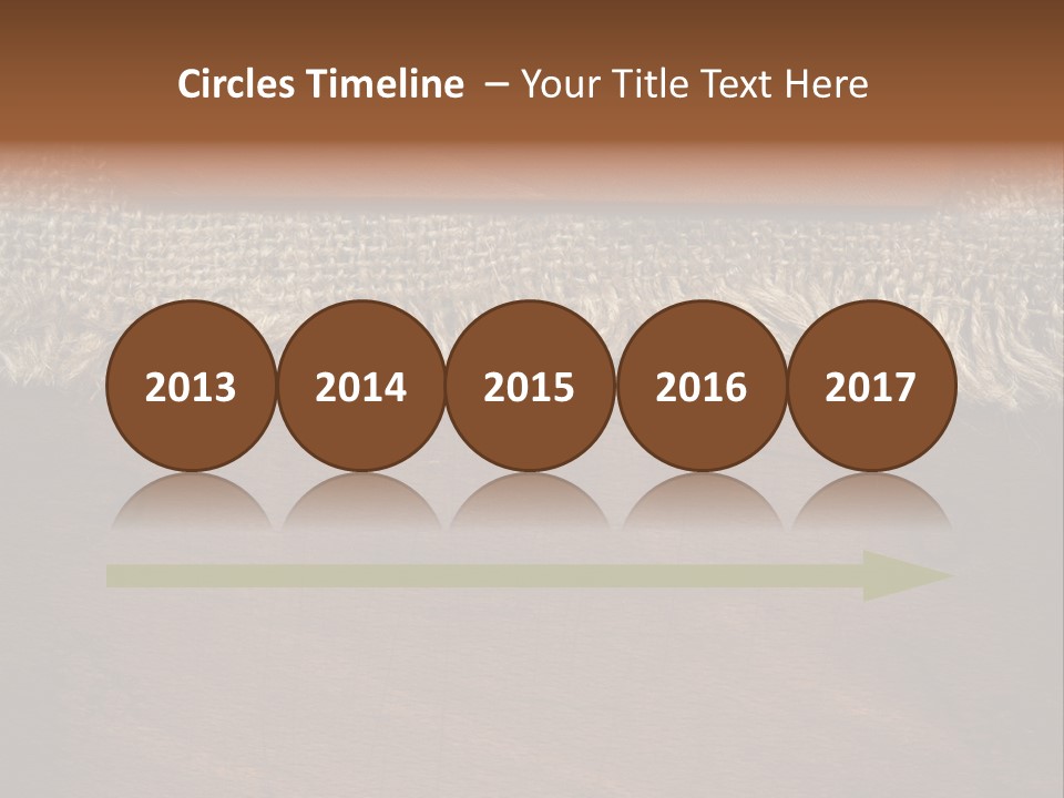 Old Pattern Frame PowerPoint Template