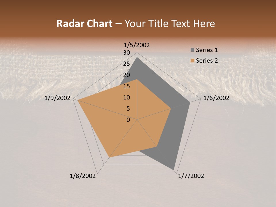 Old Pattern Frame PowerPoint Template