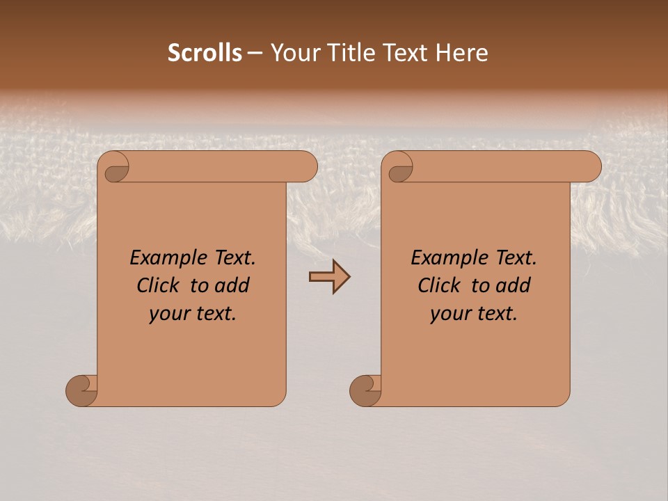 Old Pattern Frame PowerPoint Template