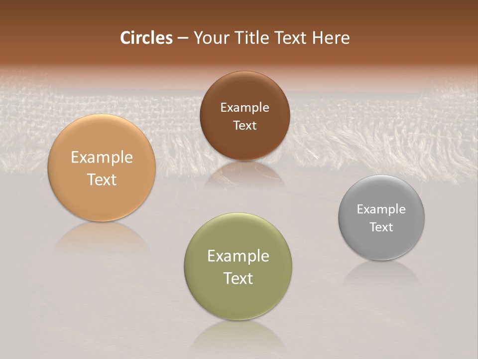 Old Pattern Frame PowerPoint Template