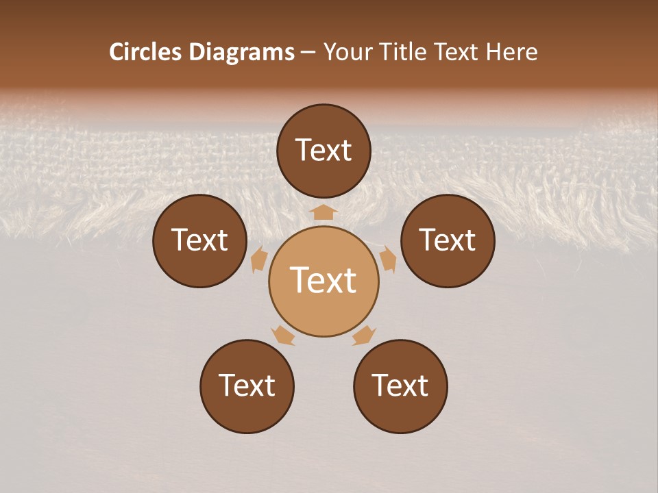 Old Pattern Frame PowerPoint Template