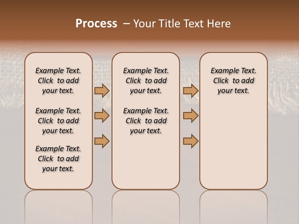 Old Pattern Frame PowerPoint Template