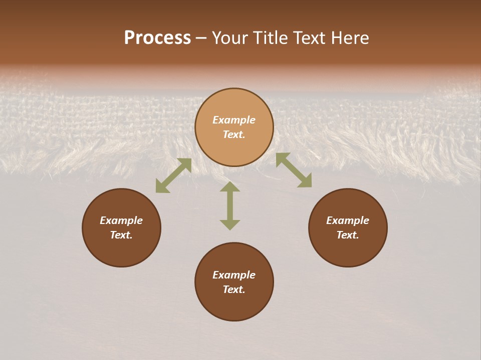 Old Pattern Frame PowerPoint Template