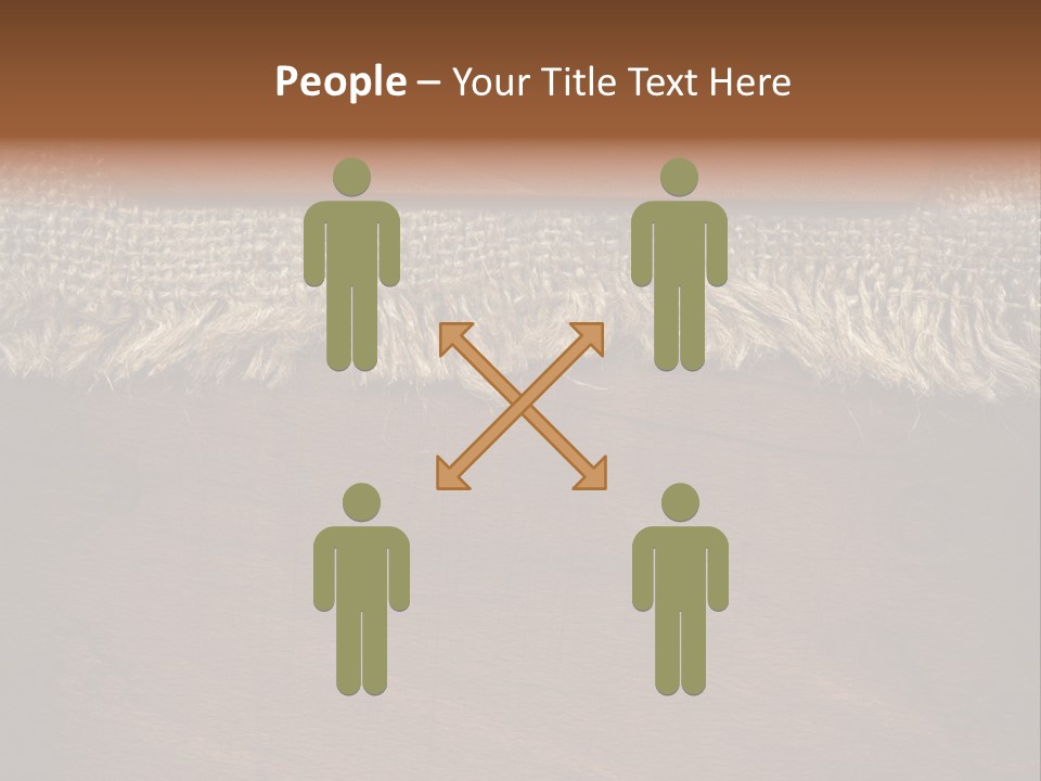 Old Pattern Frame PowerPoint Template