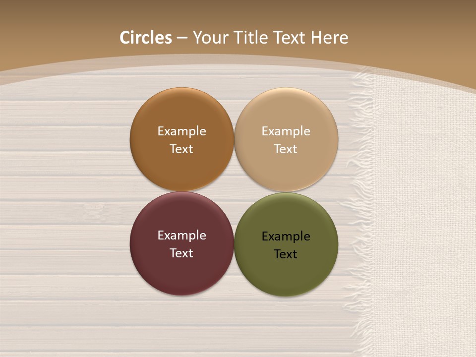 Texture Frame Background PowerPoint Template