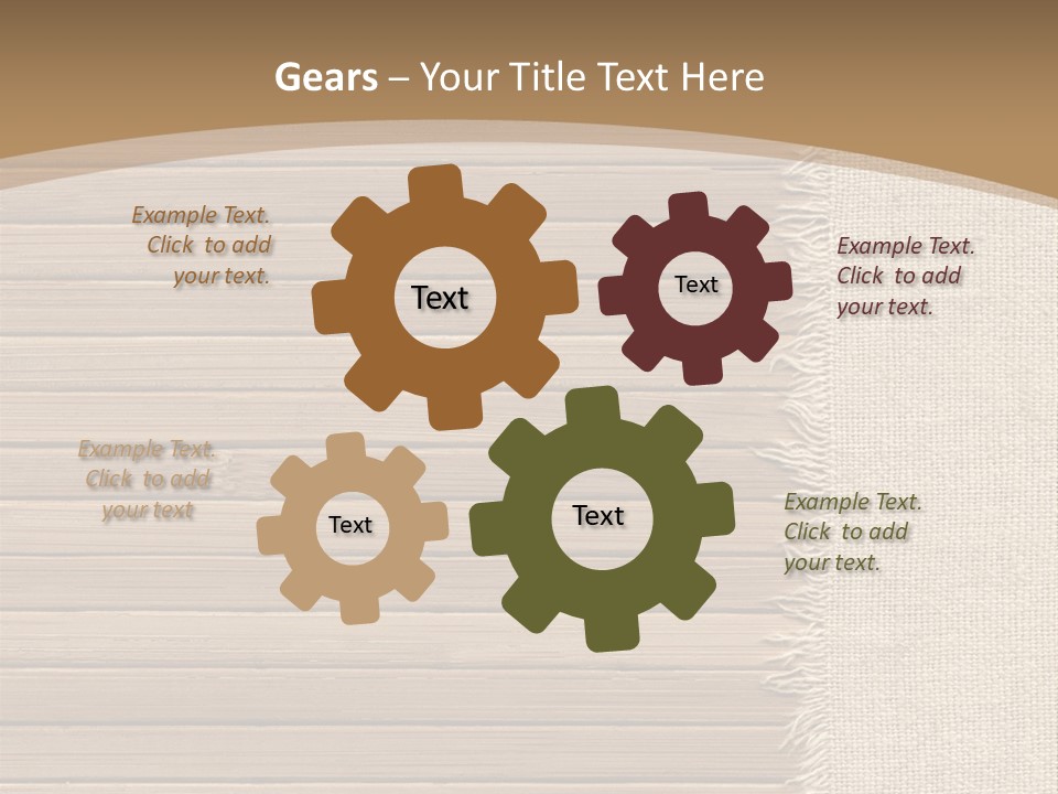 Texture Frame Background PowerPoint Template