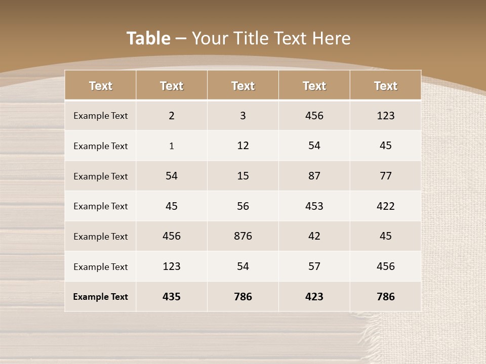Texture Frame Background PowerPoint Template