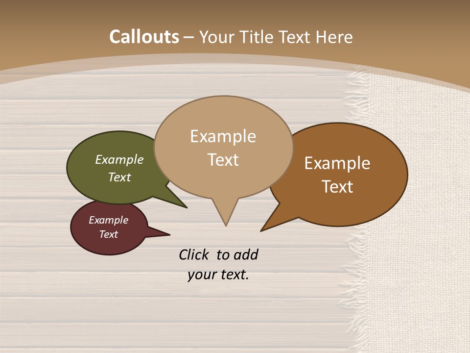 Texture Frame Background PowerPoint Template