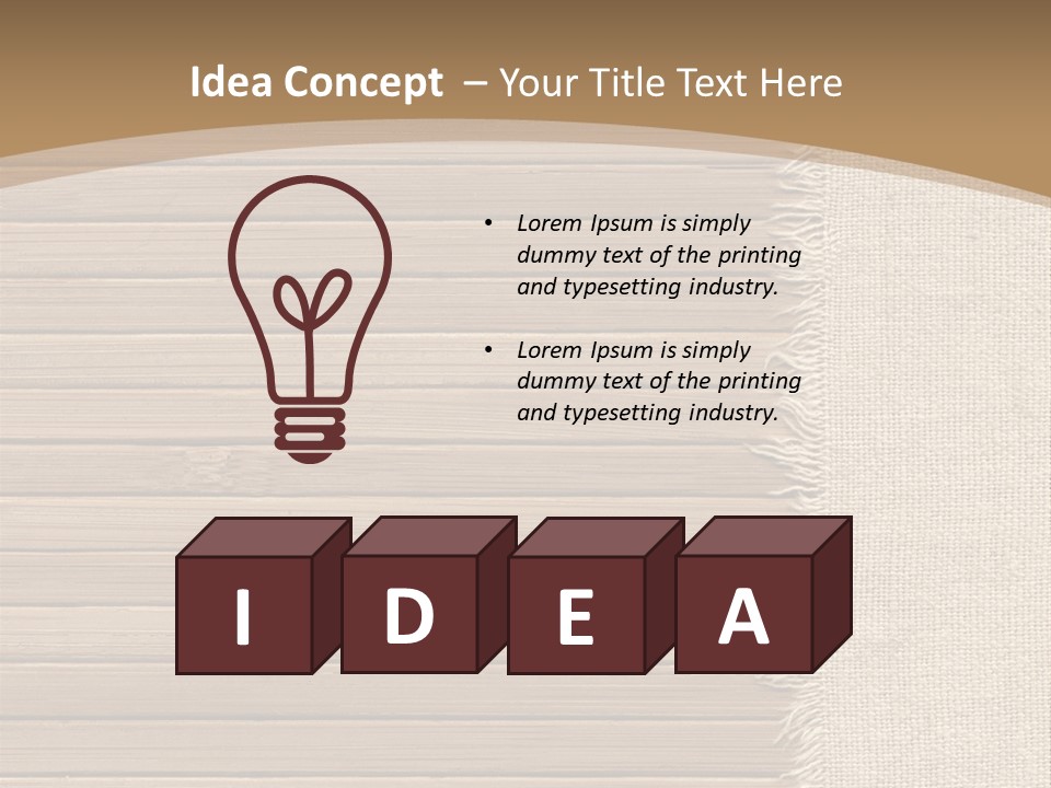 Texture Frame Background PowerPoint Template