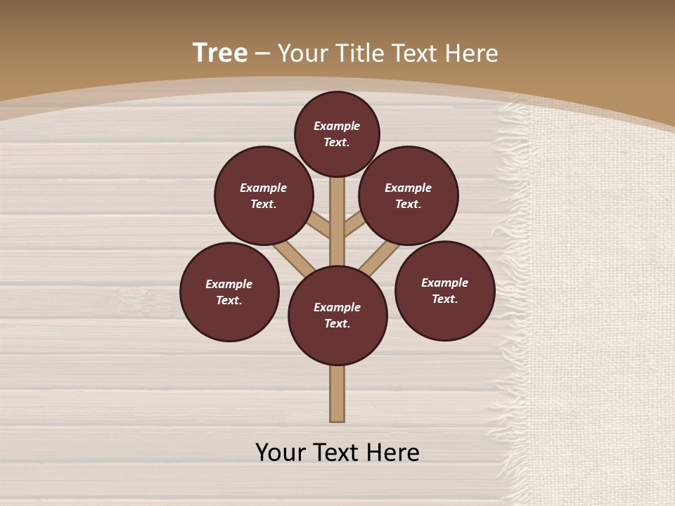 Texture Frame Background PowerPoint Template