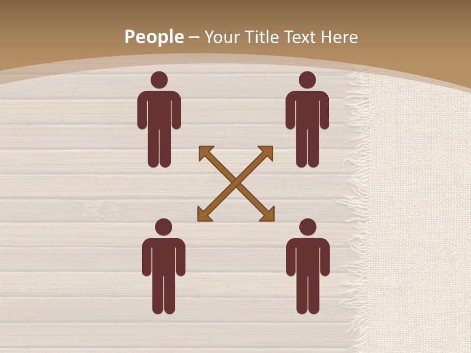 Texture Frame Background PowerPoint Template