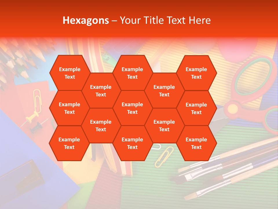 No People Accessories Learning PowerPoint Template