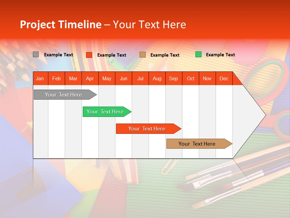 No People Accessories Learning PowerPoint Template