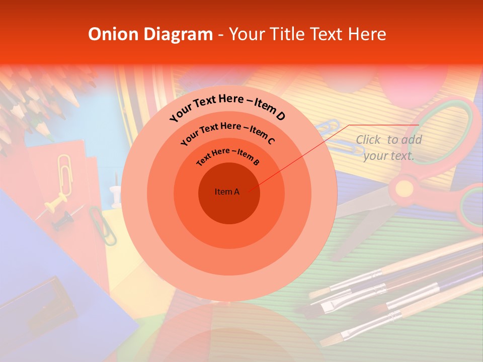 No People Accessories Learning PowerPoint Template