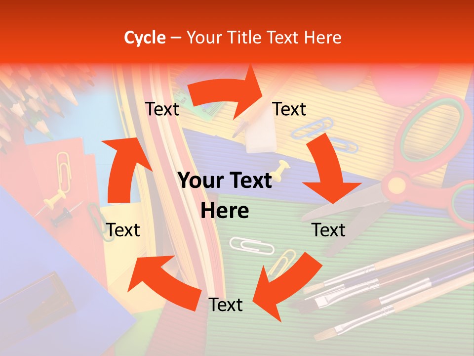 No People Accessories Learning PowerPoint Template