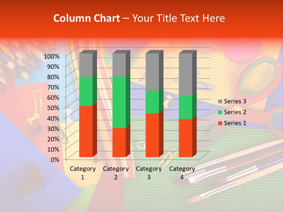 No People Accessories Learning PowerPoint Template
