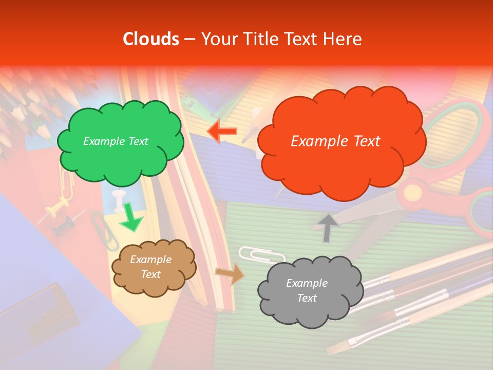No People Accessories Learning PowerPoint Template