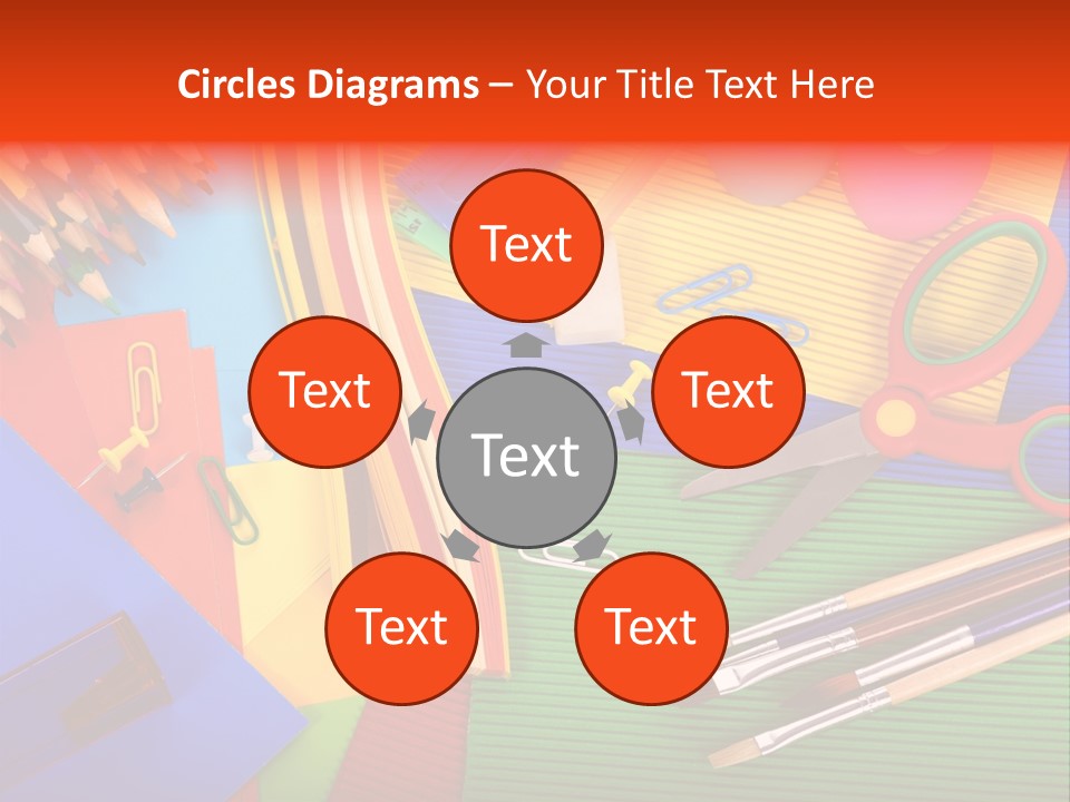 No People Accessories Learning PowerPoint Template