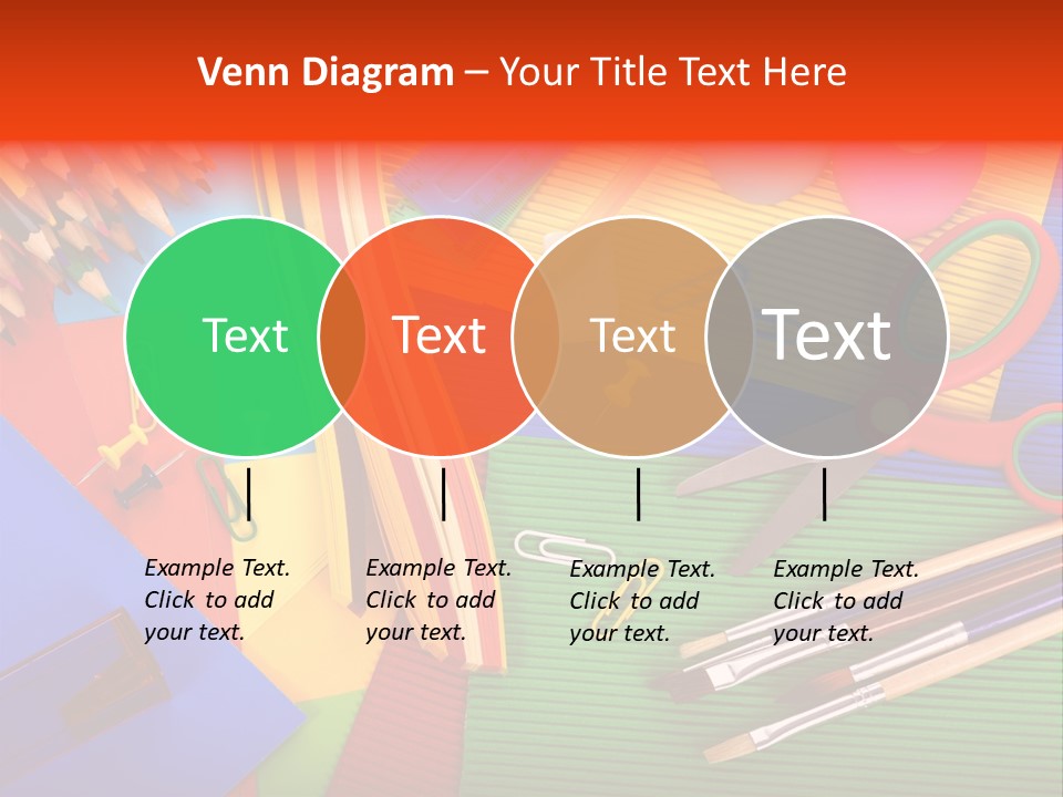 No People Accessories Learning PowerPoint Template
