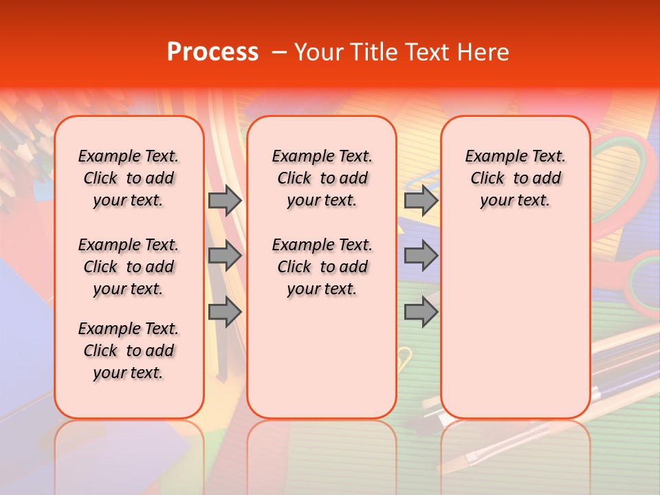 No People Accessories Learning PowerPoint Template