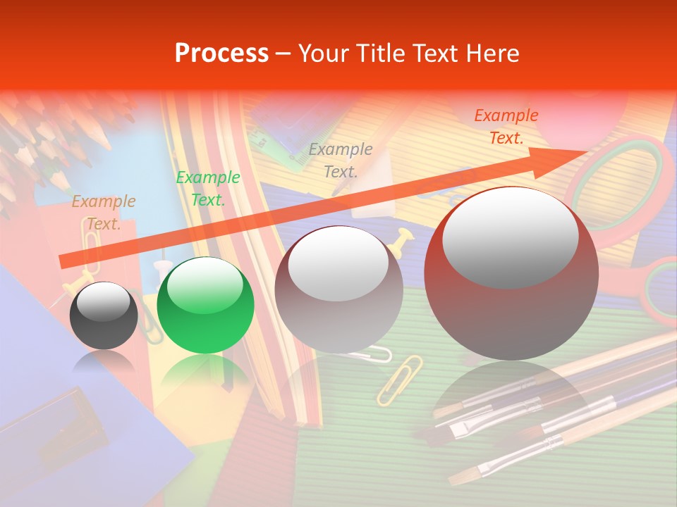 No People Accessories Learning PowerPoint Template