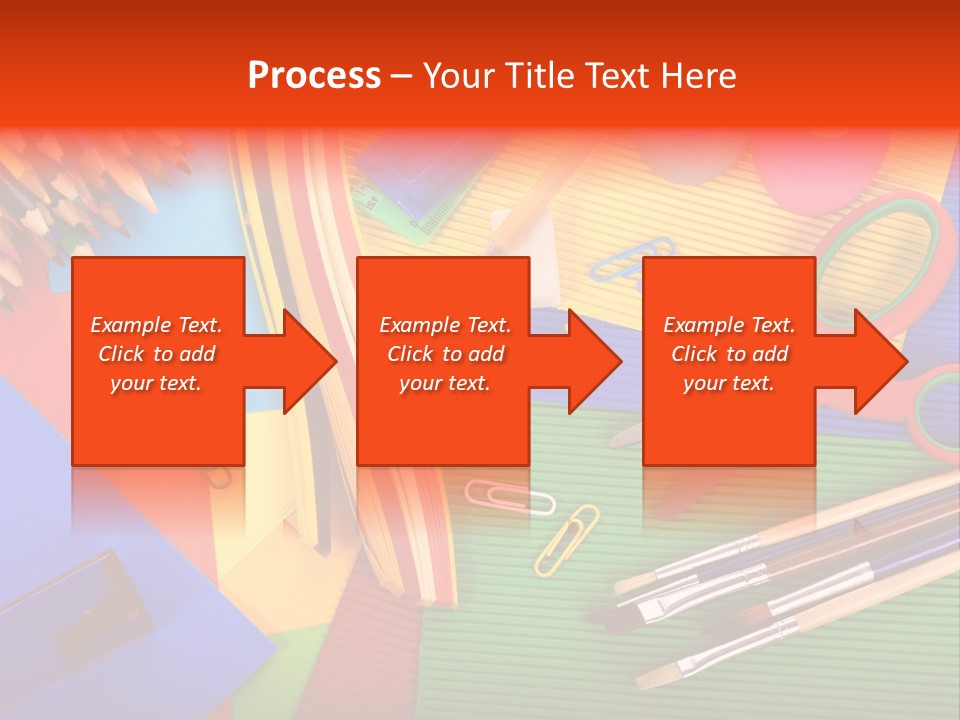 No People Accessories Learning PowerPoint Template