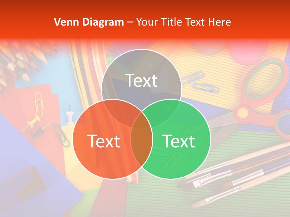 No People Accessories Learning PowerPoint Template