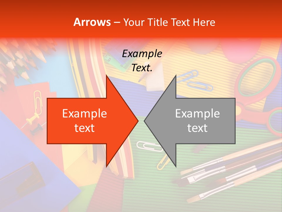 No People Accessories Learning PowerPoint Template