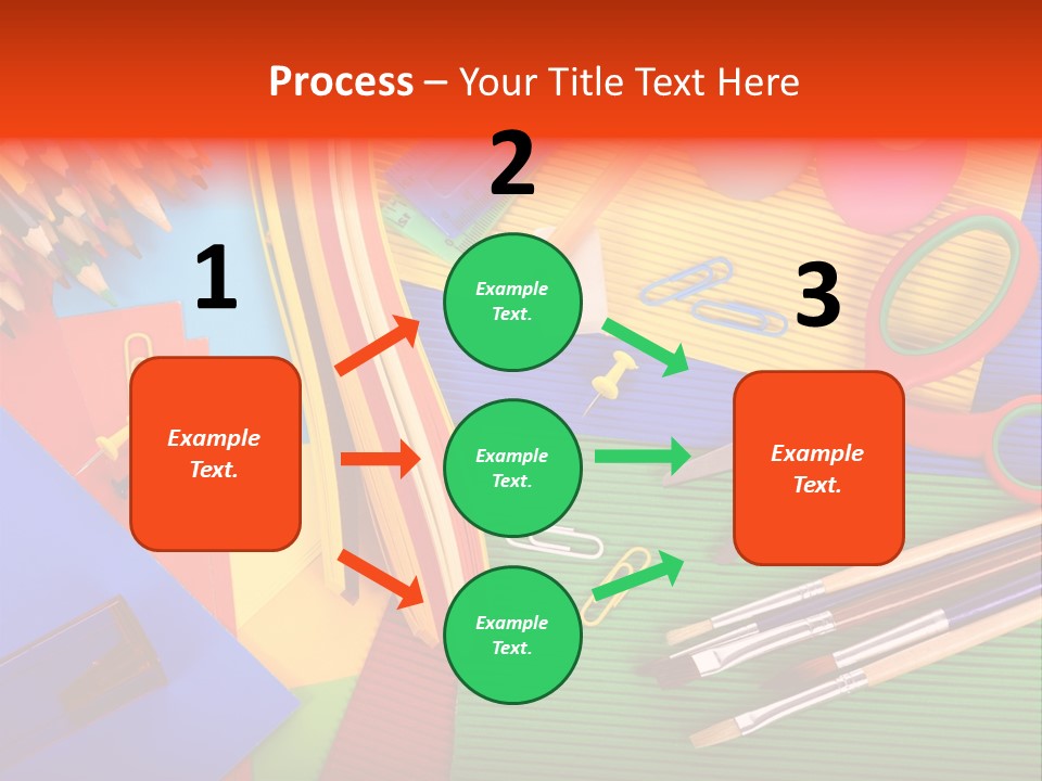 No People Accessories Learning PowerPoint Template