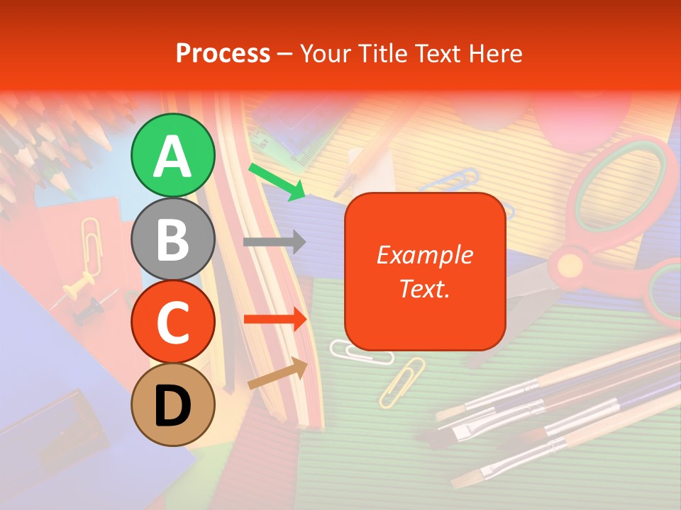 No People Accessories Learning PowerPoint Template