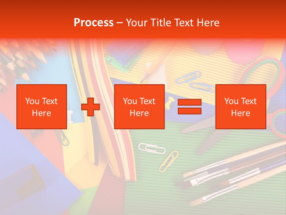 No People Accessories Learning PowerPoint Template
