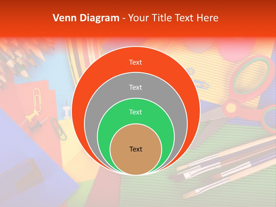 No People Accessories Learning PowerPoint Template