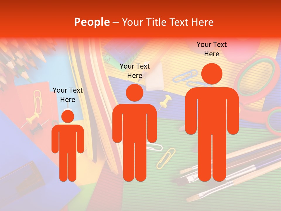 No People Accessories Learning PowerPoint Template