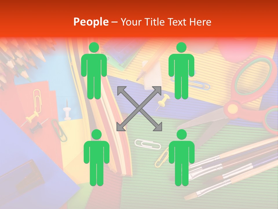 No People Accessories Learning PowerPoint Template